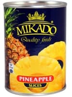 Slices of pineapple MIKADO, 565 g / 340 g