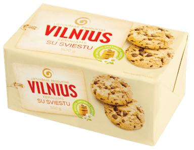 Margarine VILNIUS, for bakery with butter, 500 g