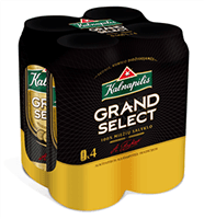 KALNAPILIO šviesusis alus GRAND SELECT (5,4 %, 4 x 568 ml), 2,272 l