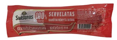Karštai rūkyta dešra SAMSONO SERVELATAS, 220 g