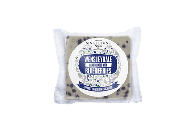 Cheese WENSLEYDALE Blueberry, 200 g