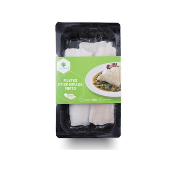 Frozen black cod fillet