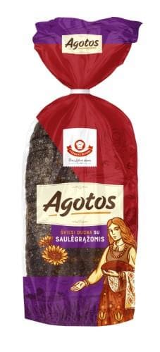 Light bread AGOTOS, with sunseeds, 700 g