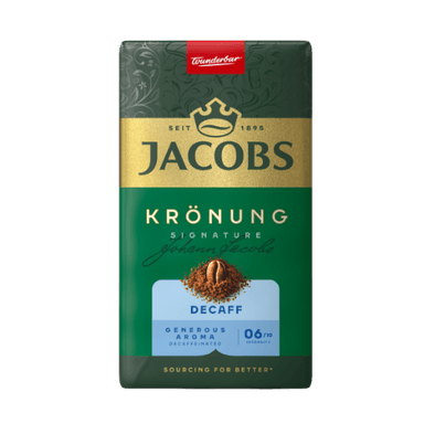 Malta kava JACOBS, be kofeino, 250 g