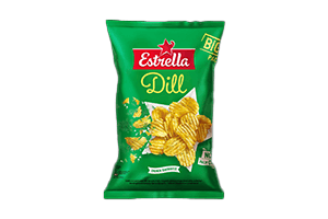 Traškučiai ESTRELLA, su krapais, 180 g