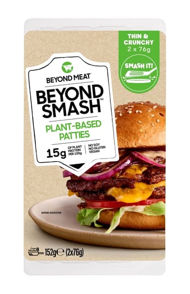 Plant-based patty BEYOND MEAT, frozen, 2x76g