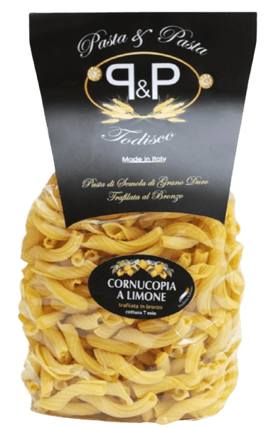 Pasta with lemon juice CORNUCOPIA