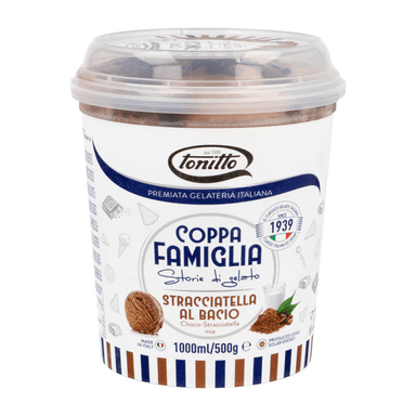 Edible ice cream STRACCIATELLA