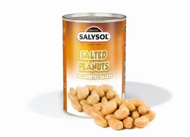 Salted roasted peanuts SALYSOL, 150g