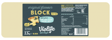 Augalinės kilmės sūris  VIOLIFE original, 2,5kg
