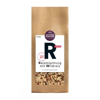 Rice blend with wild rice, organic