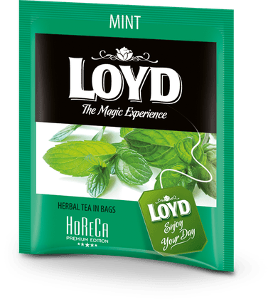 Herbal tea drink LOYD HORECA line Peppermint, 500 x 1,7 g