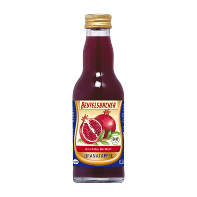 Organic pomegranate juice