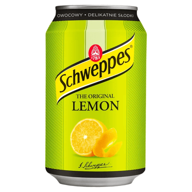 Gaivusis gazuotas gėrimas SCHWEPPES Lemon, 0,33l