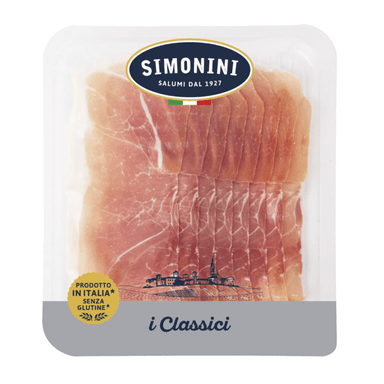 Vytintas kiaulienos kumpis PROSCIUTTO STAGIONATO, pjaustytas