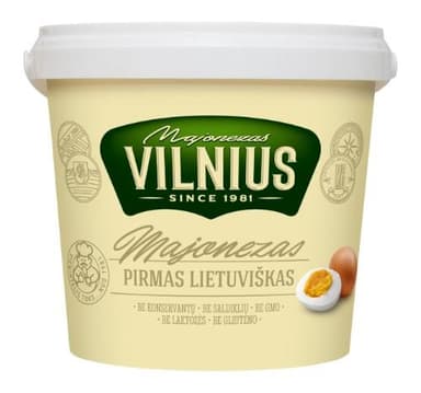Mayonnaise VILNIUS, 35%, 1000 ml