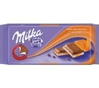 Chocolate MILKA with caramel, 100 g