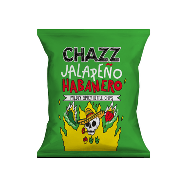 Bulvių traškučiai CHAZZ su Jalapeno habanero paprika, 50 g
