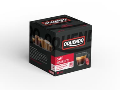 Coffee capsules OQUENDO, DG Ristretto, 16 pcs
