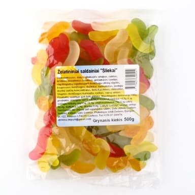 Gummies WORMS, 0,5 kg