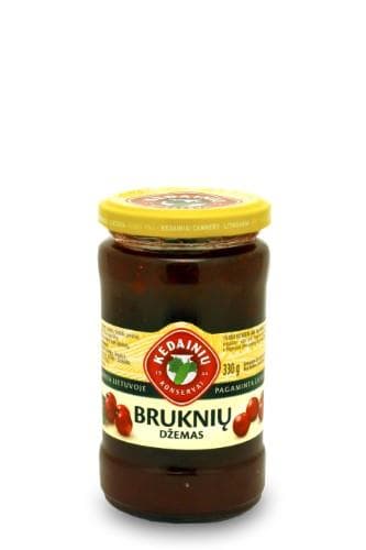 Red bilberry jam KĖDAINIŲ, 330 g