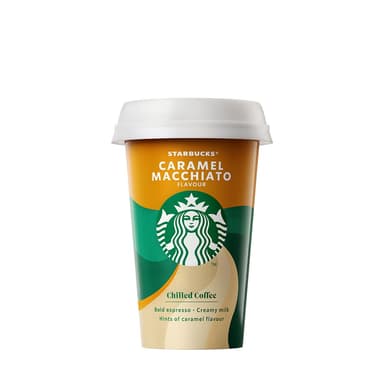 Iced coffee STARBUCKS caramel Makiato coffee, 220 ml