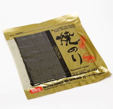 Roasted Seaweed YAKI NORI SILVER, 50 vnt,   115 g