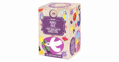 Organic tea with lemon balm and lavender "Purple Haze"