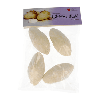 Virtų bulvių cepelinai su mėsa, 4 vnt., šaldyti