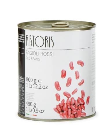 Red beans  RISTORIS, 800 g/ 480g