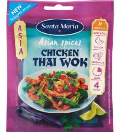 Asian Spices Chicken Thai Wok 30g