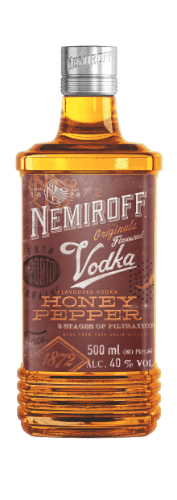 Vodka NEMIROFF, Honey Pepper, 40%, 0,5 L
