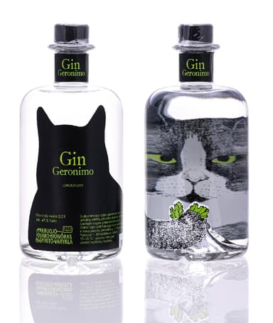 Gin, PAKRUOJO DVARO, London dry gin Geronimo, 0,5 l, 43 %