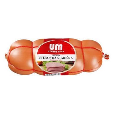 Cooked Utenos sausage Daktariska ,  600g
