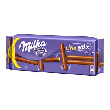 Lazdelės MILKA Choco Lila Stix, 112 g