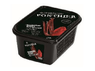 Rabarbarų tyrė, šaldyta, raudona, 1kg