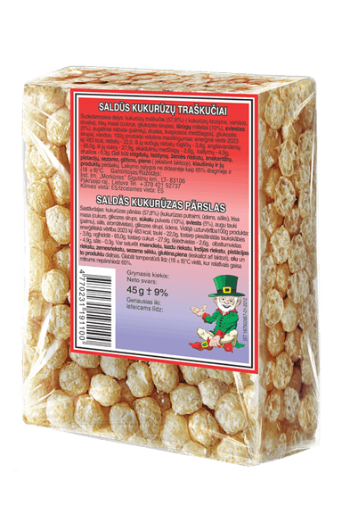 Corn brick, sweet, 45 g