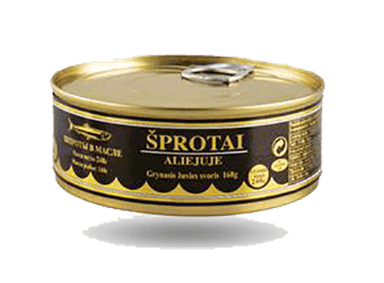 Sprats in oil EO, 240 g