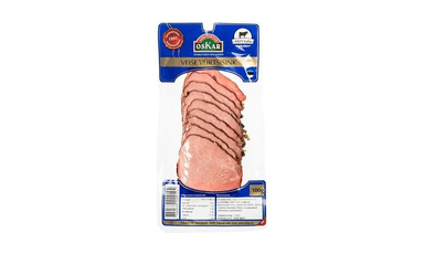 Oskar Beef Spiced Sausage Sliced 100 g