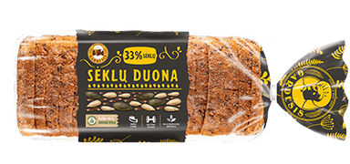 SĖKLŲ sumuštinių duona, 450 g