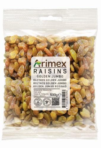 Raisins Jumbo Golden ARIMEX, 500 g