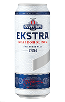 Non-alcoholic beer SVYTURIO EKSTRA 0.5L, 0.5% ABV
