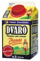 Milk DVARO, 3,5%, 0,5 l, tetra rex