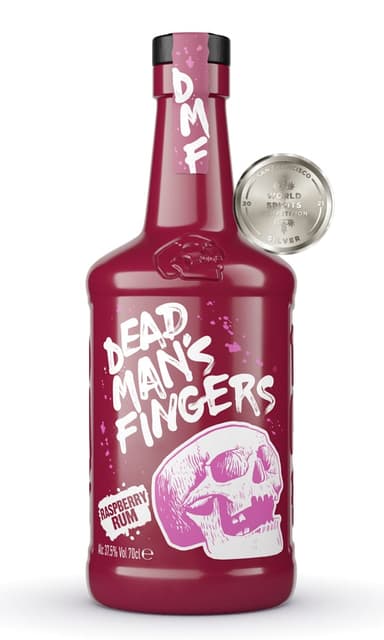 Rum and raspberry flavored spirit drink DEAD MAN'S FINGERS, Raspberry, 37.5%, 0.7l