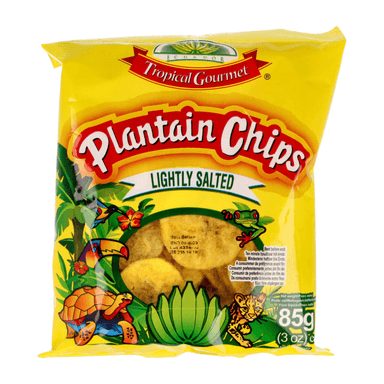Bananų traškučiai, švelniai sūdyti, PLANTAIN CHIPS