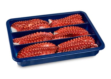 Frozen octopus tentacles, cooked, 70-120, 1,5kg