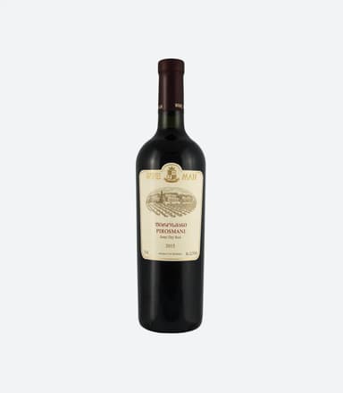 Vynas, WINE MAN, Pirosmani, pusiau sausas, baltas 11%, 0,75l