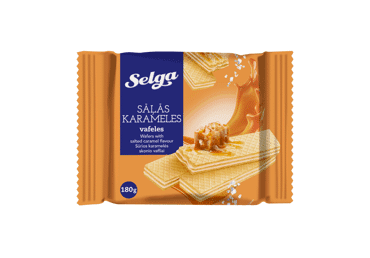 SELGA Wafers with Salted Caramel