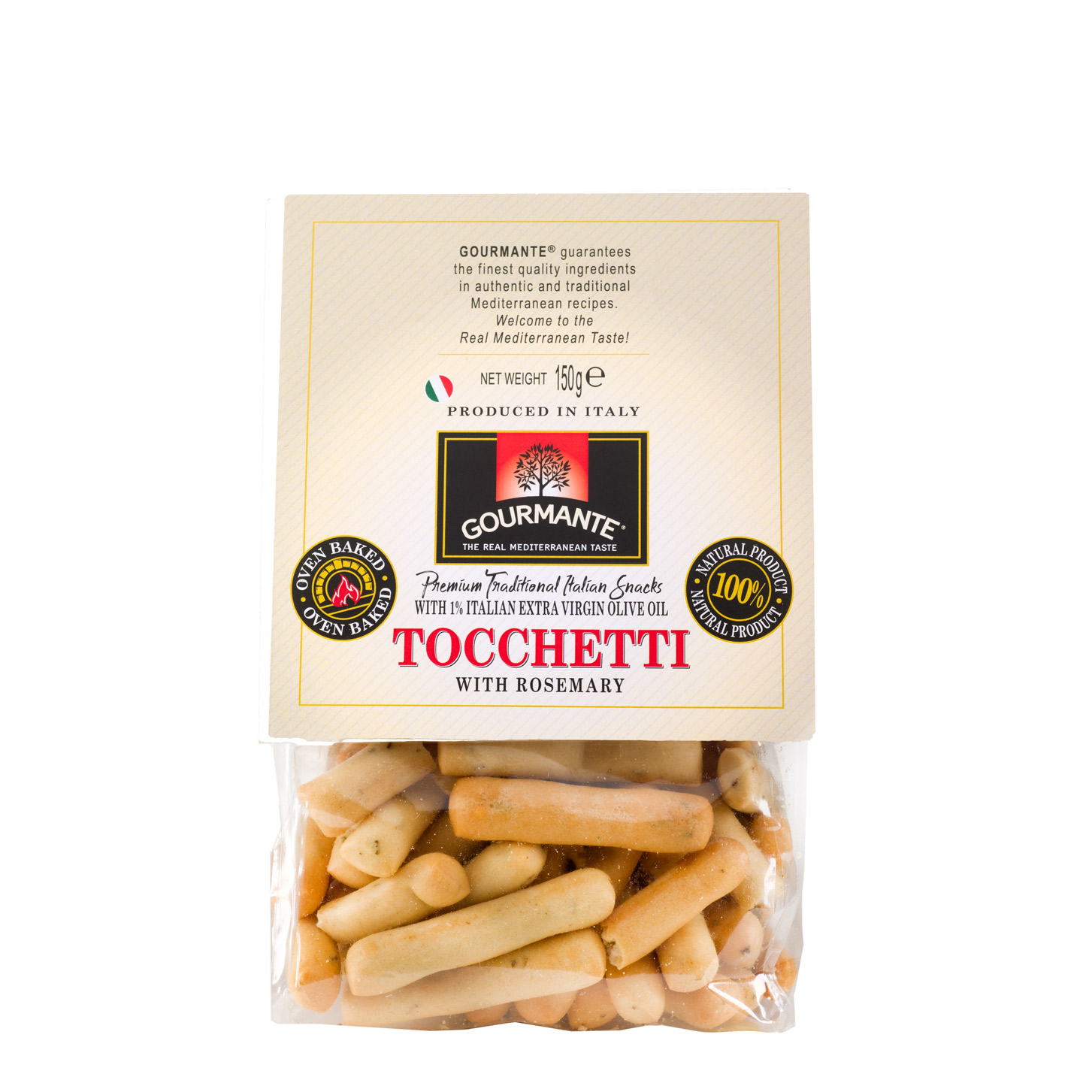 Gourmante Traditional Italian Tocchetti with Rosemary