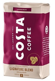 Coffee beans COSTA COFFEE Sign Medium, 1 kg